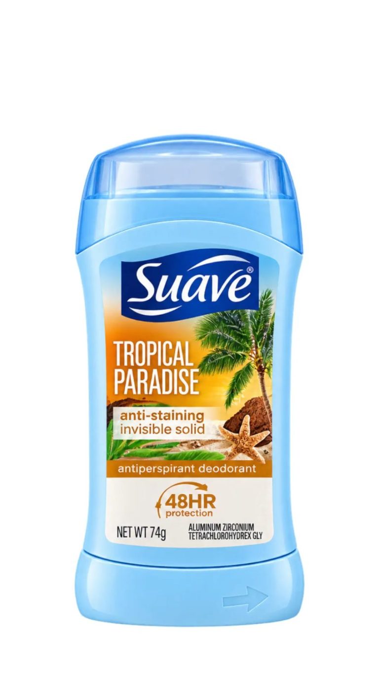 SUAVE DEODORANT ANTI-STAINING TROPICAL PARADISE 48H