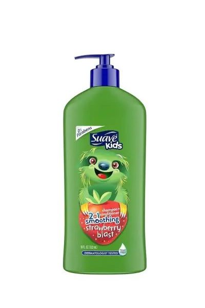 SUAVE SHAMPOO AND CONDITIONER KIDS STRAWBERRY 532 ML
