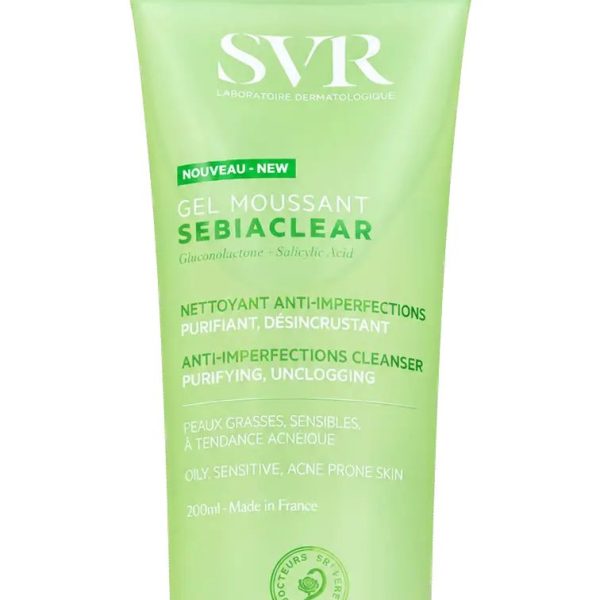 SVR SEBIACLEAR PURIFYING FOAMING GEL 200 ML