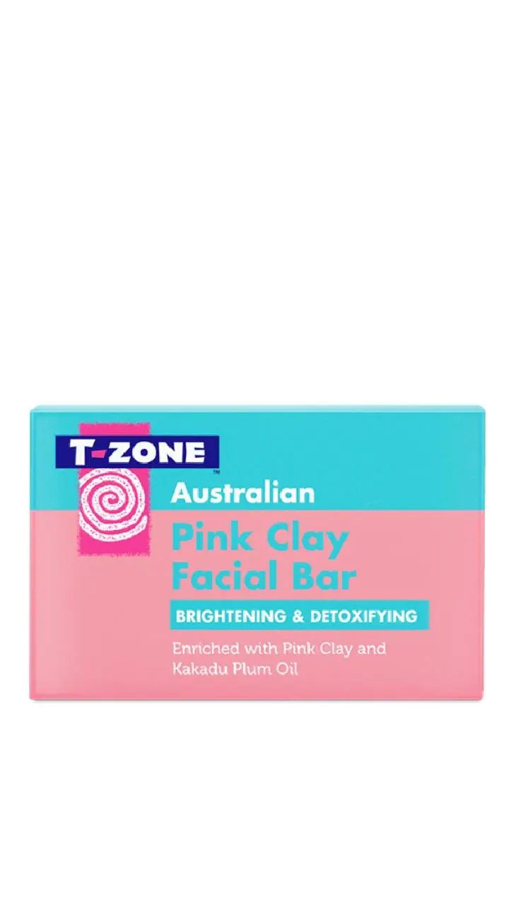 t-zone-pink-clay-facial-bar-100g-1.jpg T-ZONE PINK CLAY FACIAL BAR 100G