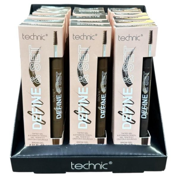 TECHNIC DEFINE & SET 2IN1 BROW GEL & PENCIL