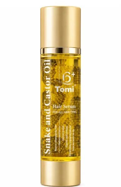 TOMI HAIR SERUM SNAKE AND CASTOR OIL 100 ML