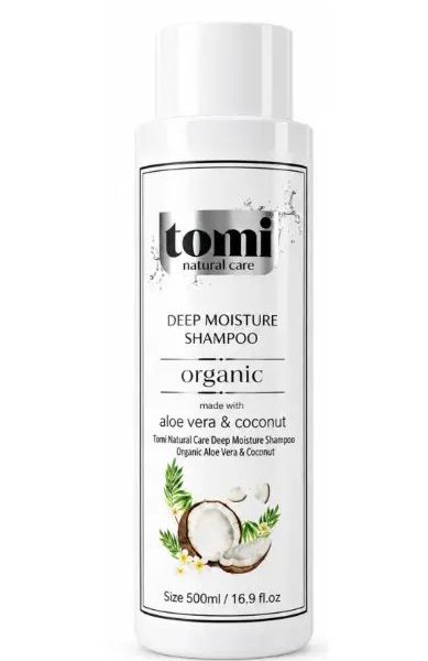 TOMI SHAMPOO ALOE VERA & COCONUT 500 ML