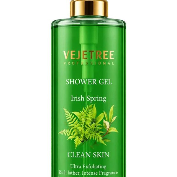 VEJETREE SHOWER GEL IRISH SPRING CLEAN SKIN 800 ML