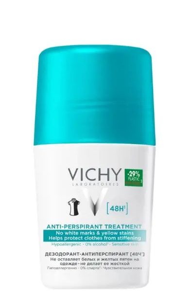 VICHY DEODORANT TREATMENT ANTI-TRANSPIRANT 48H 50ML
