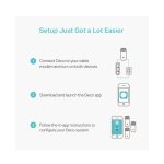 TP-Link Deco M4 AC1200 Whole Home Mesh Wi-Fi System 3-Pack