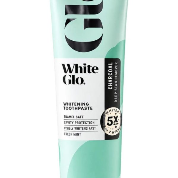 WHITEGLO WHITENING TOOTHPASTE CHARCOAL DEEP STAIN REMOVER 205 G
