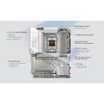 Gigabyte X870 AORUS ELITE X3D ICE Angled View