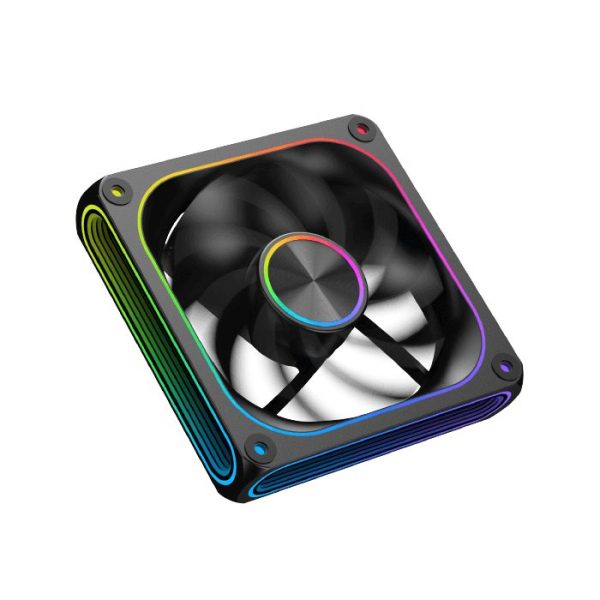 XIGMATEK Infinity J22A Reverse Black 120mm ARGB Fan