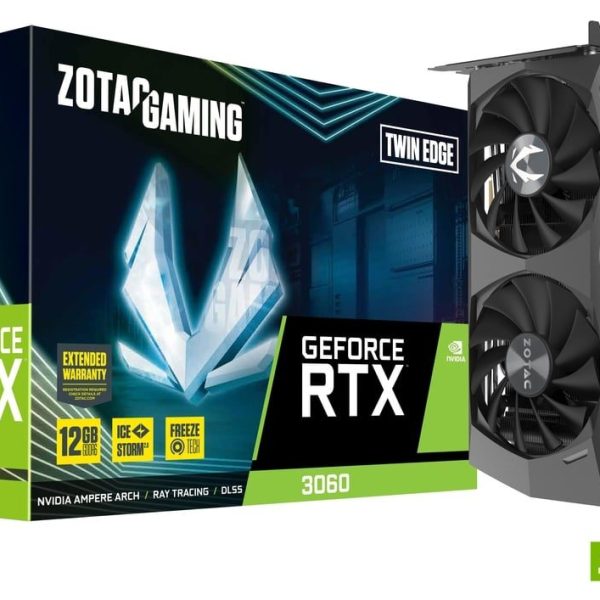 ZOTAC GAMING GeForce RTX 3060 Twin Edge - View 1